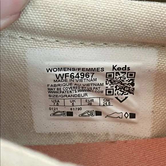 Keds Tropical Print Canvas Slip-Ons - Picture 2 of 7